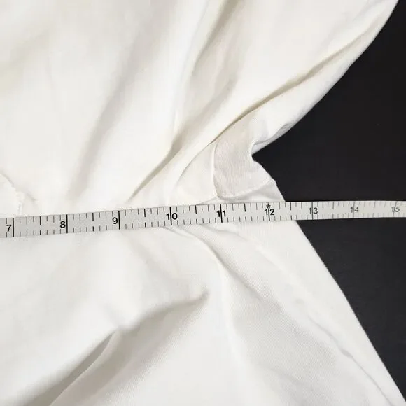 Caslon White Stretch Cotton Chino Ankle Pants Nordstrom Women's 14 NWT Preppy - Picture 9 of 10